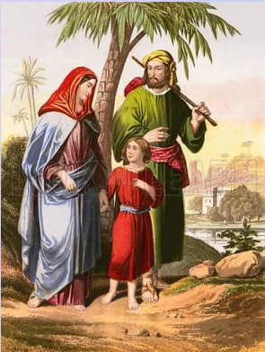 Jesus at Jerusalem with his parents